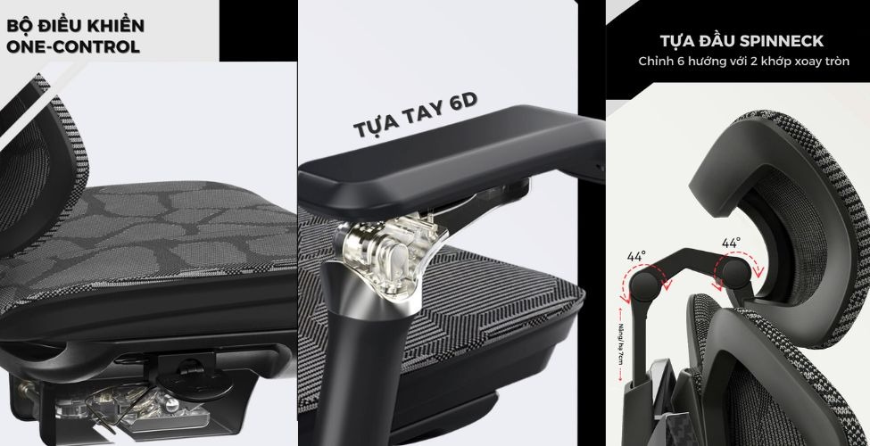 Tính năng Ghế Công thái học Gami X5 Pro - Ergonomic Gaming