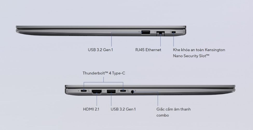 Kết nối ASUS ExpertBook P3 P3605CVA-PL0047W