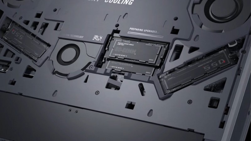 ASUS ROG Strix G18 G815LR-S9211W có hệ thống tản nhiệt ổn định