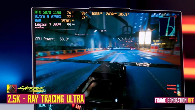 Lenovo Legion 7 16IAX10 83KY001VVN có hiệu năng đỉnh cao