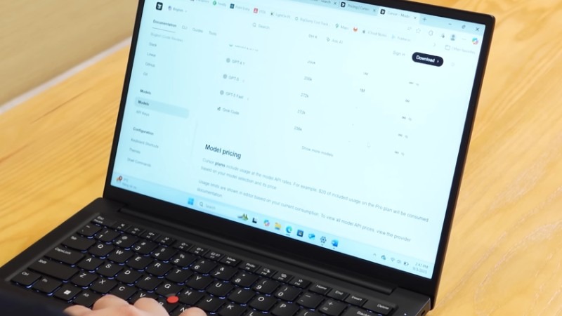 Lenovo ThinkPad E14 Gen 7 21SX0031VN không có màn hình cảm ứng