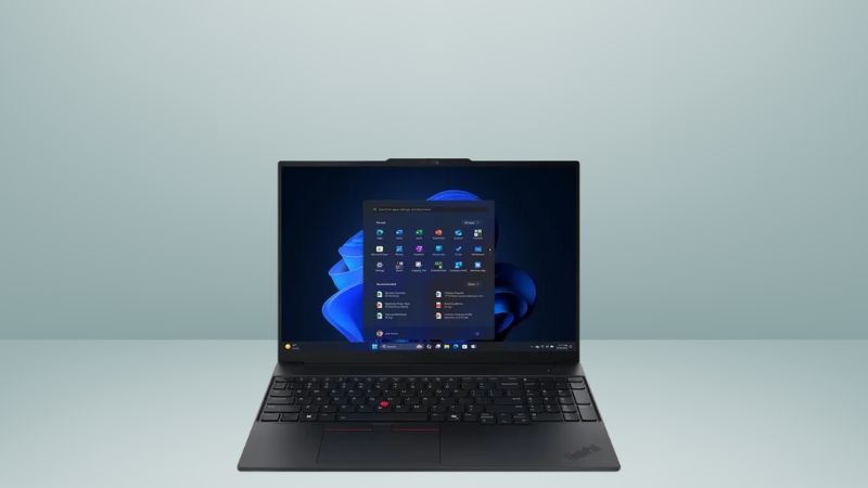 Lenovo ThinkPad E16 Gen 3 21SR002HVA có không gian lưu trữ rộng rãi
