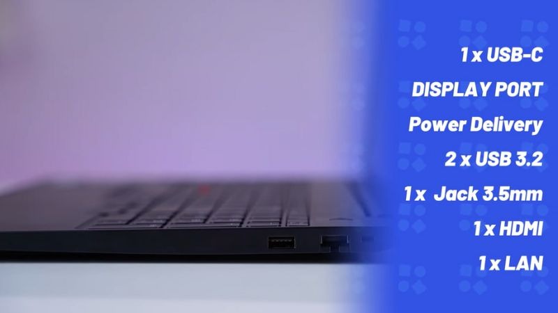 Lenovo ThinkPad E16 GEN 3 21SR002QVN mang đến khả năng kết nối đầy đủ