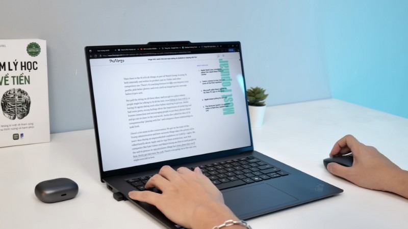 Lenovo ThinkPad X9-15 Gen 1 21Q60055VN được trang bị RAM 32GB 