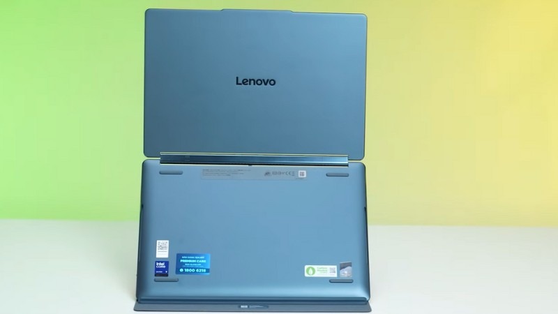 Lenovo Yoga Book 9 14IAH10 83KJ002UVN thiết kế mỏng nhẹ, tinh tế
