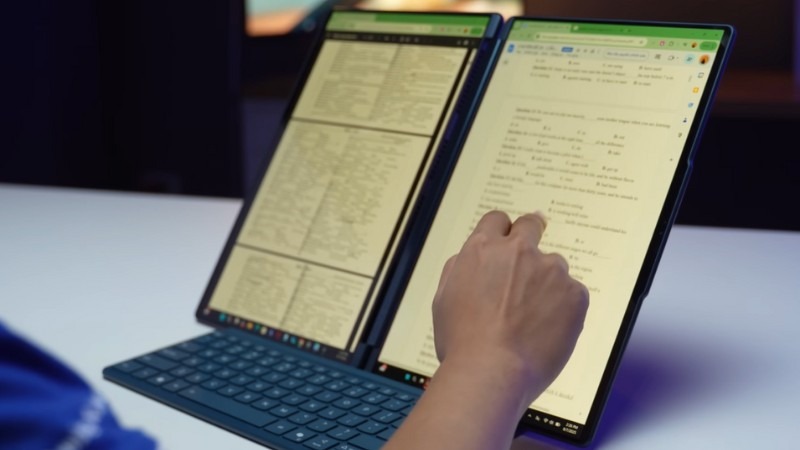 Laptop Lenovo Yoga Book 9 14IAH10 83KJ002UVN phù hợp cho dân văn phòng, thiết kế đồ họa 2D