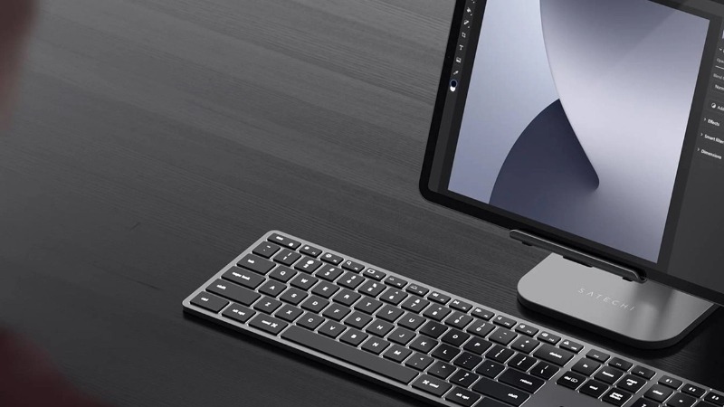 Trải nghiệm gõ êm ái - Bàn Phím Satechi X3 Slim