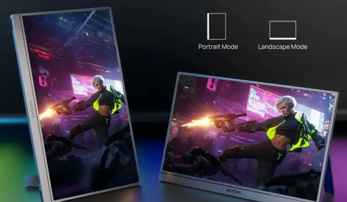 Màn hình di động mỏng nhẹ, dễ mang theo, cắm vào laptop, PC