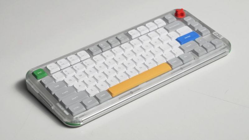 Bàn phím cơ Nuphy Kick75 - High Profile kết nối linh hoạt 3 chế độ