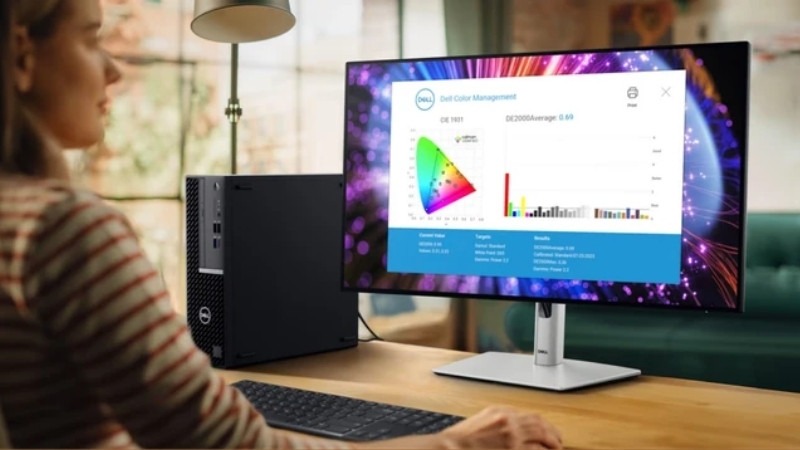 Tần số quét 120Hz: Trải nghiệm mượt mà chưa từng có trên Dell UltraSharp U2724DE