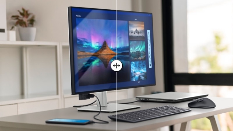 Dell UltraSharp U2724DE kết nối vô hạn với Thunderbolt™ 4