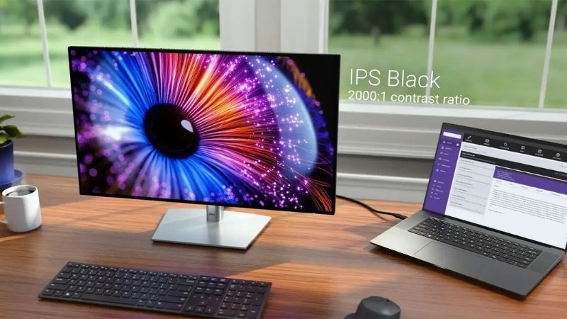 Dell UltraSharp U2724DE bảo vệ mắt tối ưu với ComfortView Plus