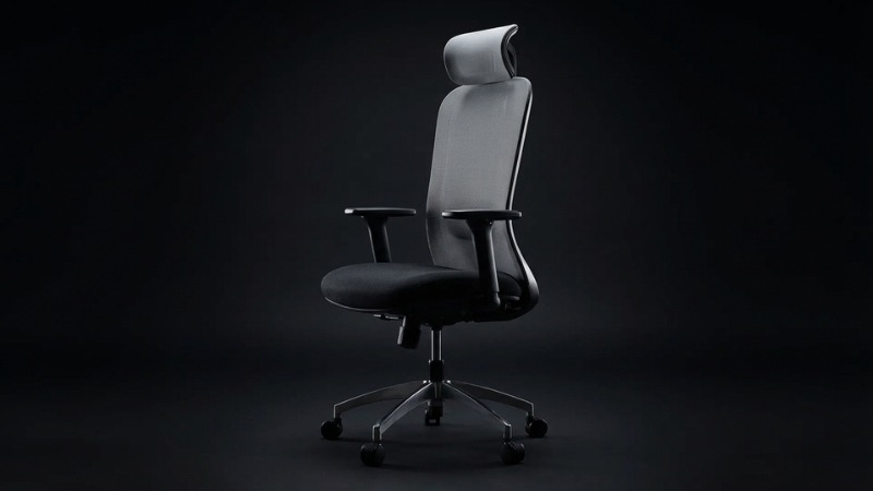 Chân ghế kim loại bền bỉ, vững vàng nâng đỡ đến 120kg - Ghế văn phòng HyperWork Cloud Chair