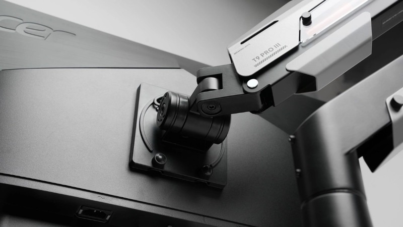 Arm màn hình Hyperwork T9 Pro III trang bị công nghệ Piston HyperLift Max