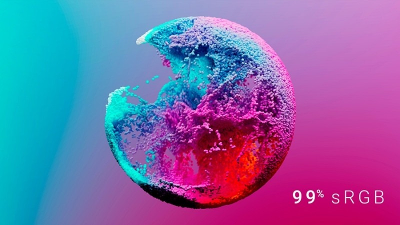 Dell PRO 24 PLUS P2425H sở hữu độ phủ màu 99% sRGB
