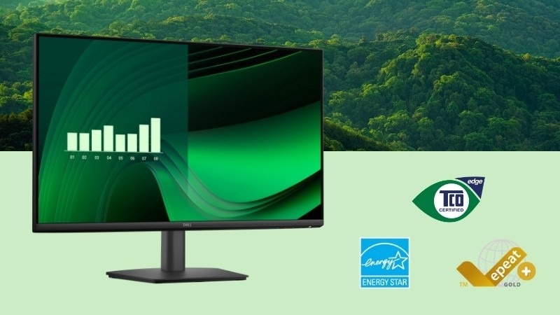 Dell Pro E2725HM bảo vệ mắt và hiệu suất làm việc bền bỉ