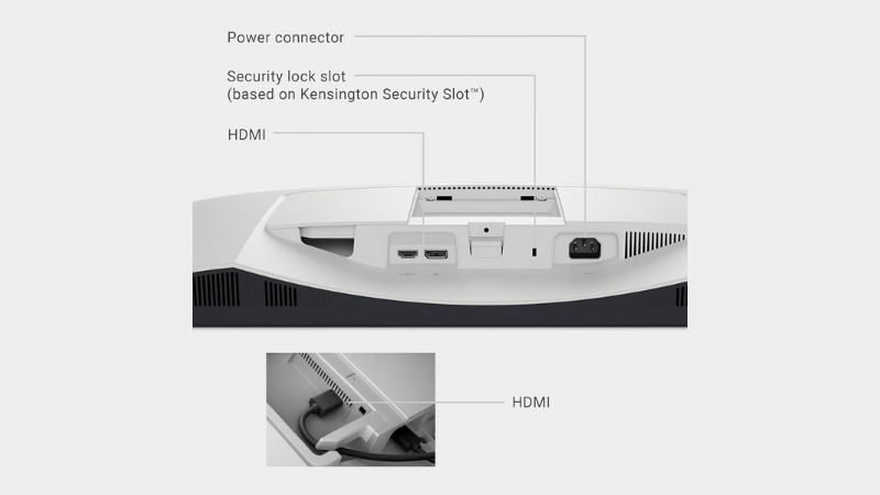 Dell S2725DS tích hợp loa kép và kết nối hiện đại