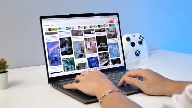 Lenovo IdeaPad Slim 5 14AKP10 83HX00ABVN trang bị RAM 16GB DDR5, SSD 512GB đa nhiệm mượt mà