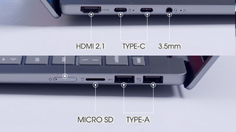Cổng kết nối và chuẩn không dây mới trên Lenovo IdeaPad Slim 5 14AKP10 83HX00ABVN