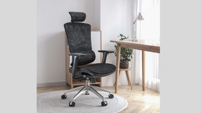 Mâm  ghế công thái học Sihoo M90C rộng rãi