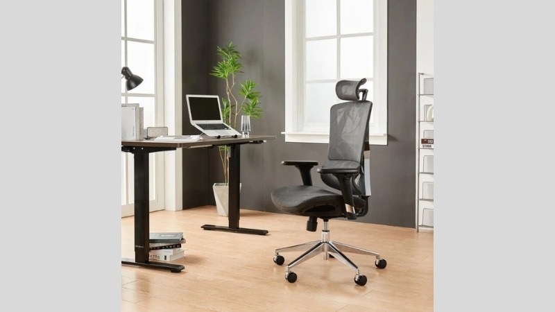 Ghế công thái học Sihoo M90C có chất liệu cao cấp, thoáng mát khi sử dụng lâu