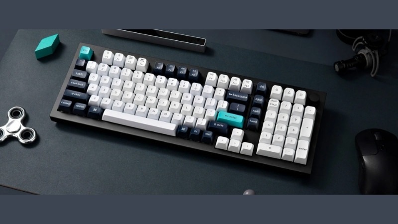Thiết kế bàn phím cơ Keychron Q5 Max QMK/VIA cao cấp với khung nhôm CNC nguyên khối