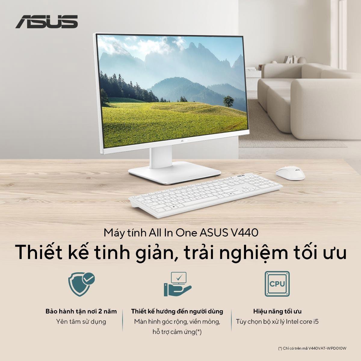 ASUS AIO V440 - Một mẫu máy tính để bàn All-in-One (AIO) tiêu biểu