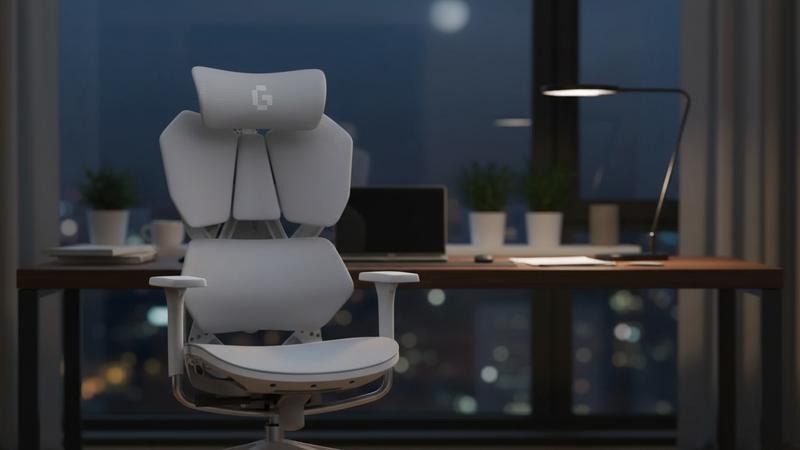 Phong cách gaming khỏe khoắn, kích thước mâm ghế 50cm - Ghế công thái học Gami X5 - Ergonomic Gaming