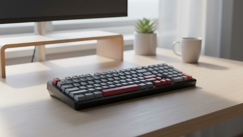 Thiết kế 96% nhỏ gọn nhưng vẫn đủ phím - Bàn phím cơ Lingbao K98