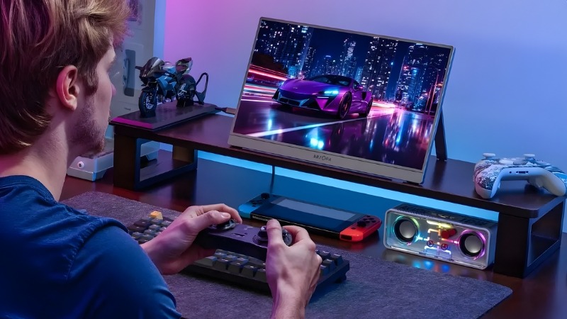 Màn hình di động ARZOPA Z3FC 16.1 inch 180Hz 2.5K - Top 6 màn di động đa năng cho laptop đáng mua 2026