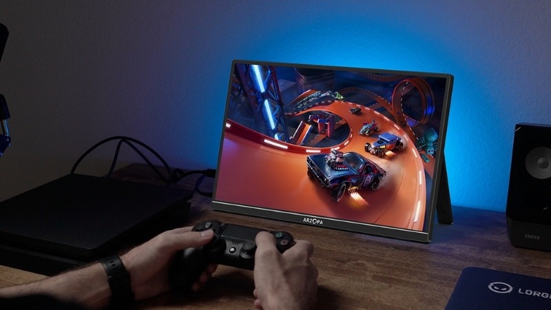 Màn hình di động ARZOPA Z1FC có tần số quét 144Hz mượt mà