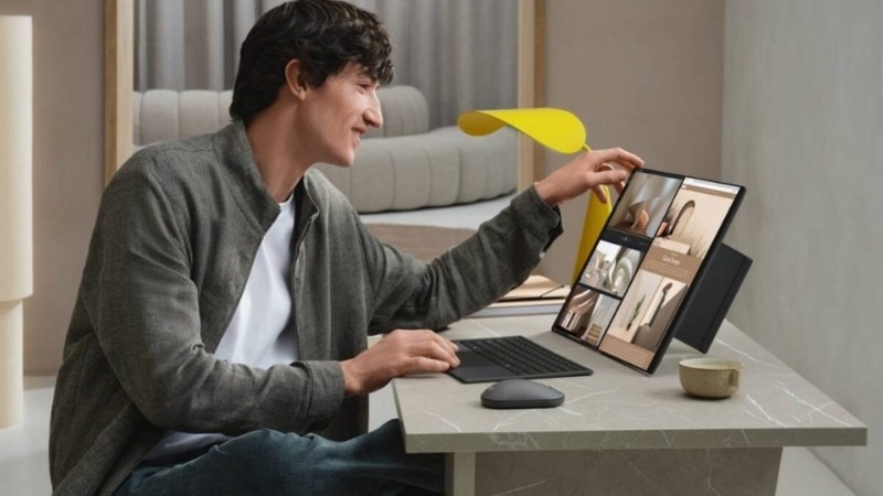 Hệ thống 6 loa sống động cùng ScreenXpert tối ưu đa nhiệm, biến Zenbook DUO 2026 thành trạm làm việc đỉnh cao