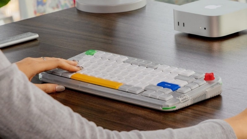 Bàn phím cơ Nuphy Kick75 - Low Profile trải nghiệm gõ phím với Silver Nano Switch