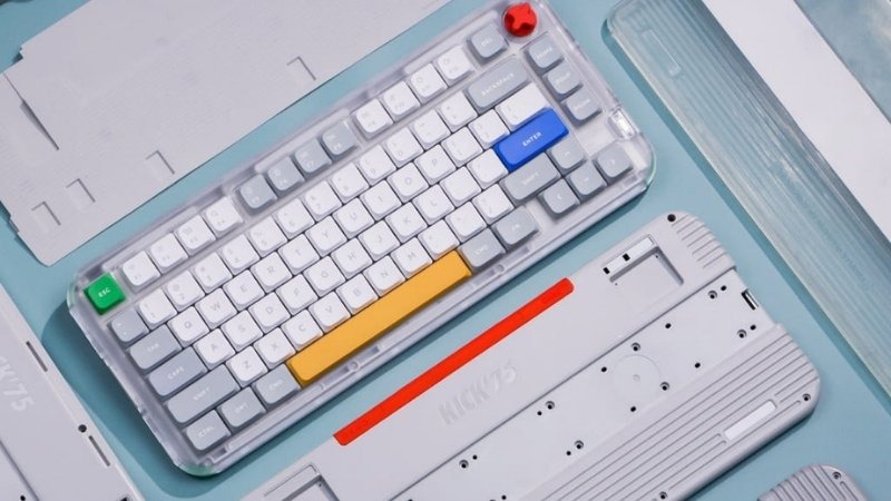 Ưu điểm và nhược điểm của bàn phím cơ Nuphy Kick75 - Low Profile