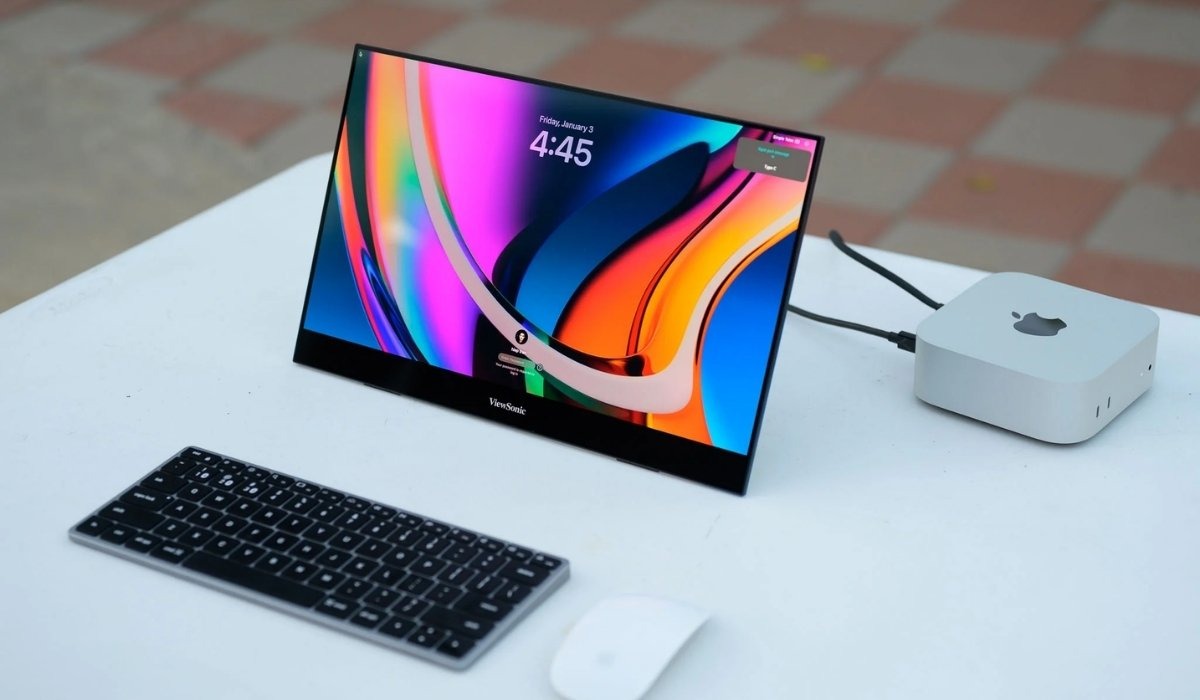 Viewsonic là lựa chọn thực dụng với màu sắc trung thực và chân đế linh hoạt