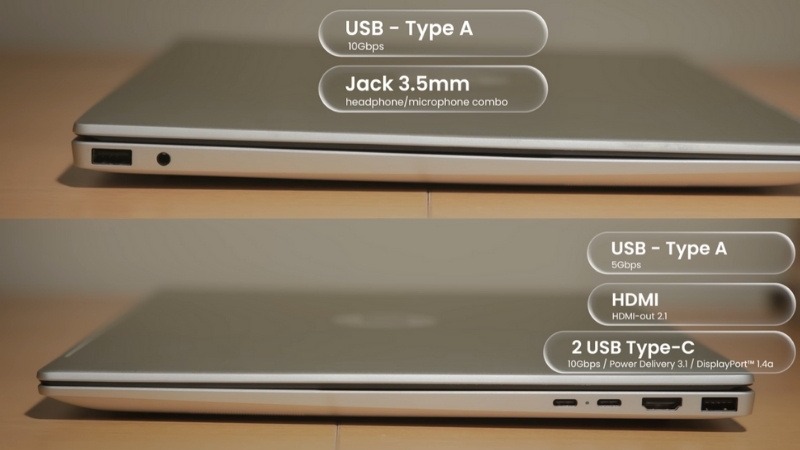 HP OmniBook 5 16-ag1066AU BZ7S9PA kết nối không giới hạn