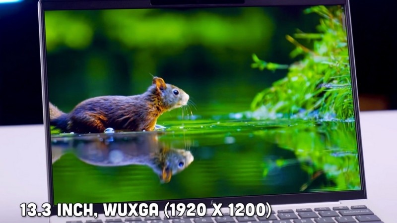 HP OmniBook 7 13-bg1087AU BZ7S1PA sở hữu màn hình 13.3 inch độ phân giải WUXGA (1920 x 1200) 