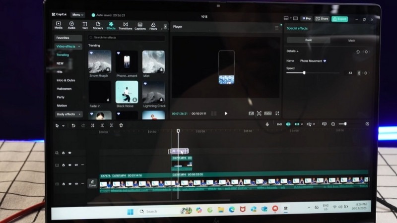 HP OmniBook X Flip 14-fm0076TU BZ7P6PA sử dụng Intel Core Ultra 7 258V, xung nhịp 2.2GHz