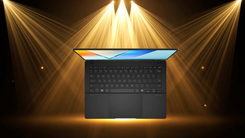 Asus Vivobook S14 OLED M5406KA-PP134WS thiết kế siêu mỏng nhẹ, sang trọng và bền bỉ