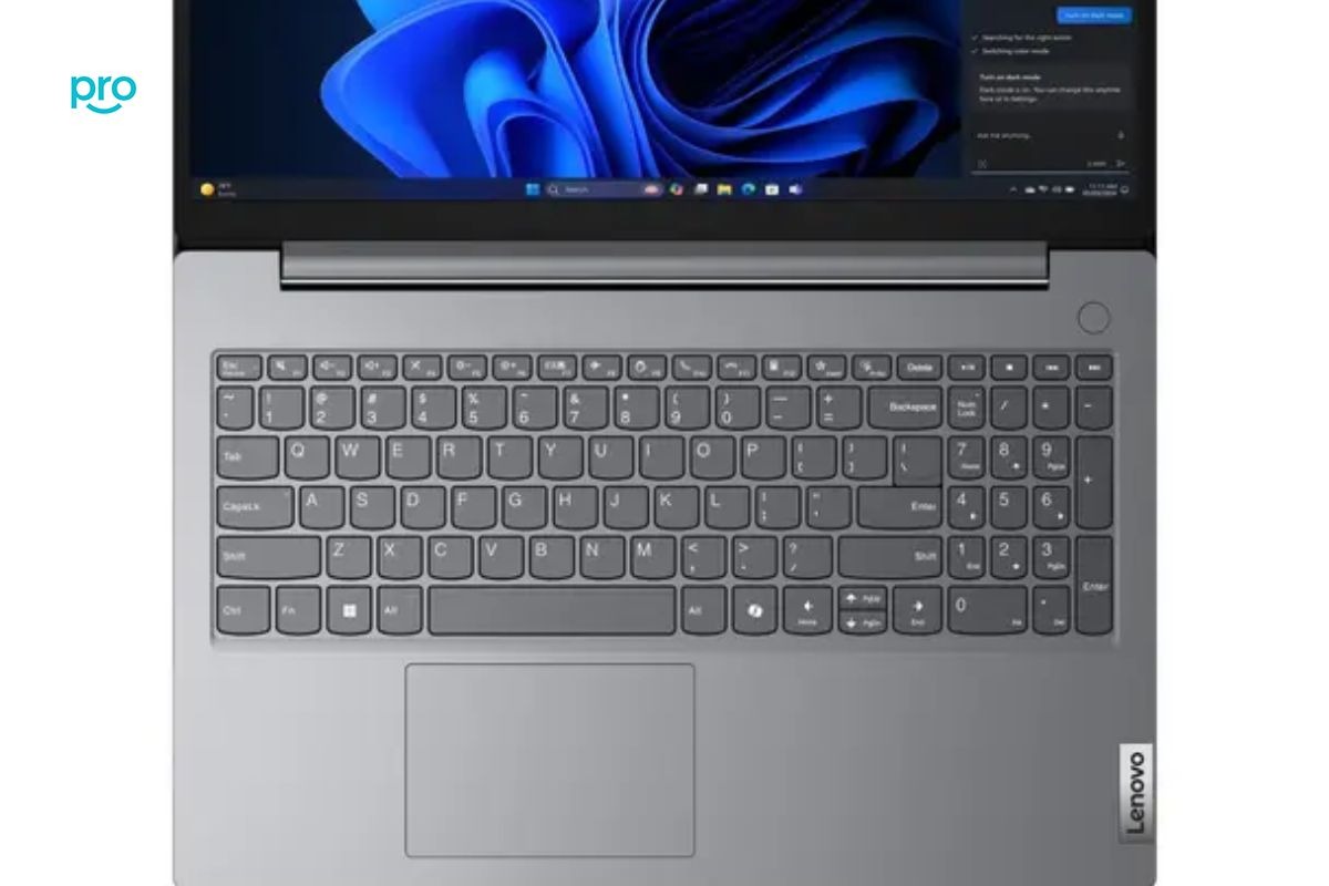 Lenovo V15 G5 IRL 83HF0046VN sử dụng bàn phím fullsize gõ nhanh, chính xác