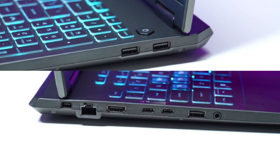 Kết nối ASUS TUF Gaming F16 FX608JH-RV131W