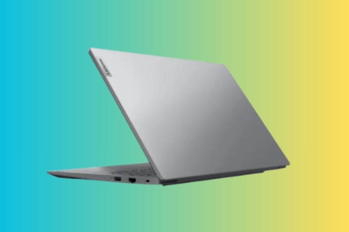 Lenovo V15 G5 IRL 83HF004DVN có ngoại hình sang trọng bởi lớp vỏ gam màu Luna Grey