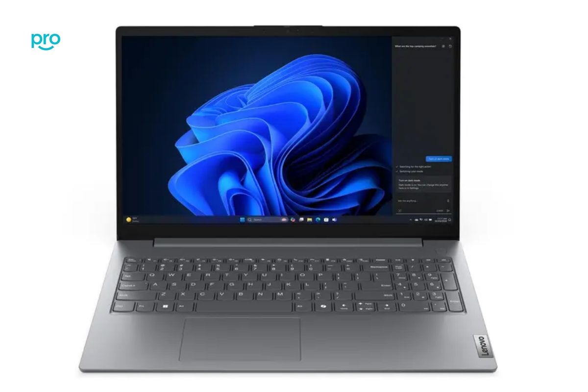Lenovo V15 G5 IRL 83HF004DVN sử dụng màn hình Full HD 15.6 inch hiển thị rõ nét