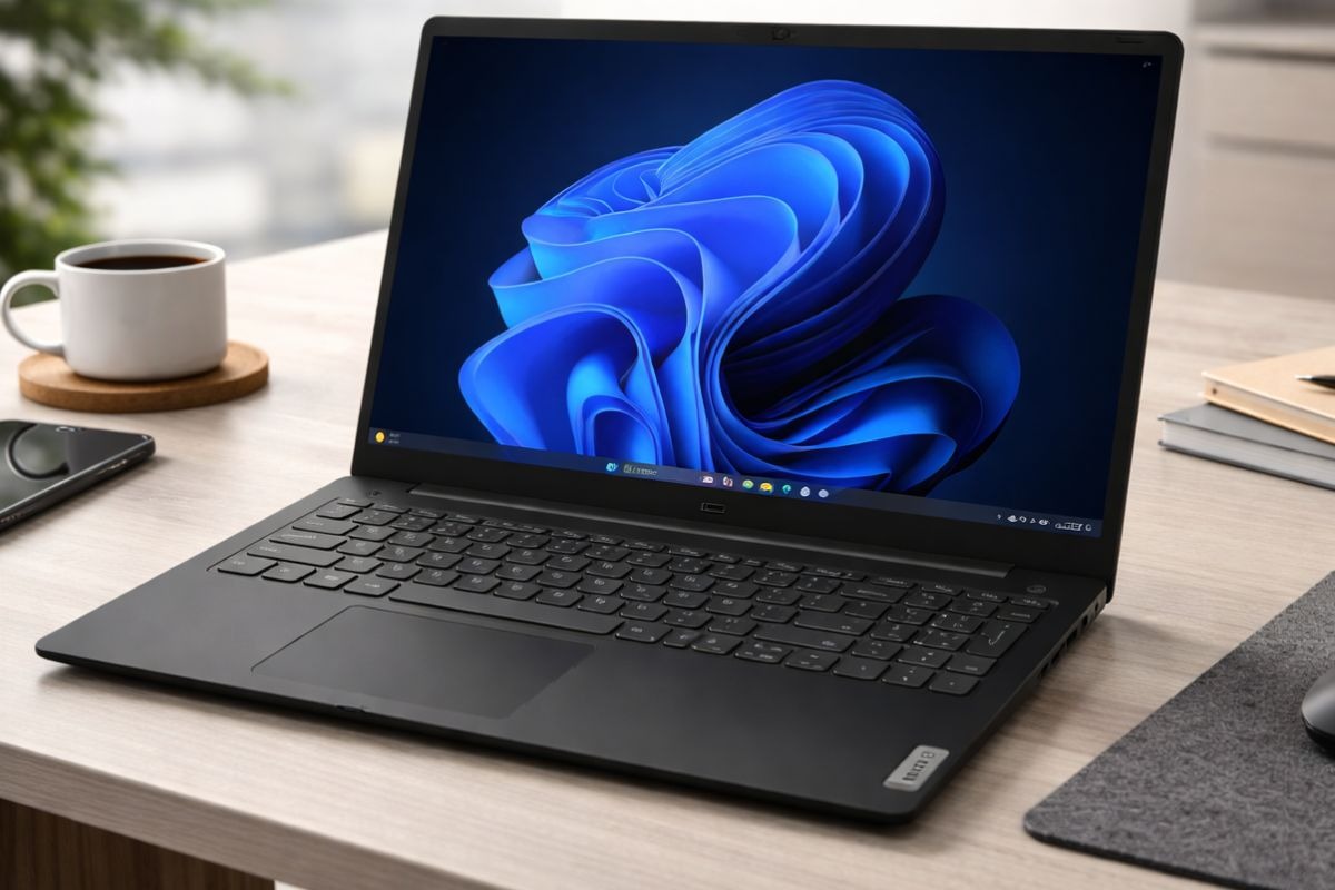 Lenovo V15 G5 IRL 83HF0049VN sử dụng màn hình Full HD hiển thị sắc nét