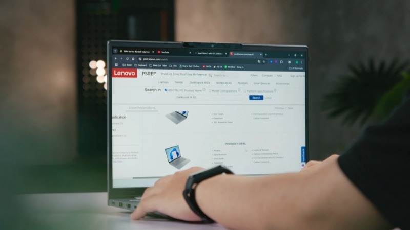 Lenovo ThinkBook 14 G9 IRL 21UY008JVA sở hữu màn hình 14 inch