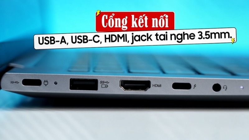 Lenovo ThinkBook 14 G9 IRL 21UY008TVN tích hợp đa dạng cổng kết nối hiện đại