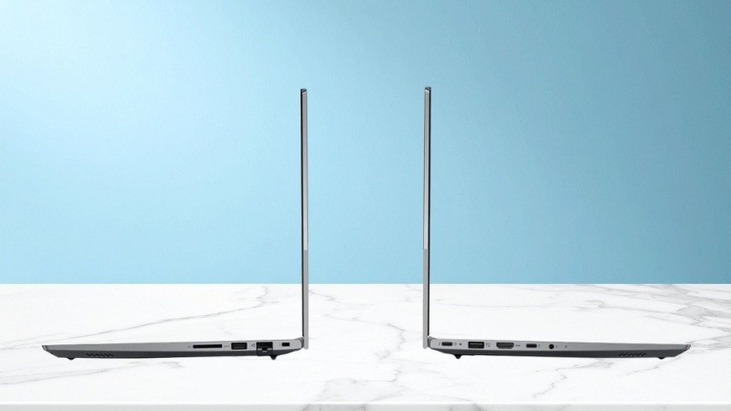 Lenovo ThinkBook 14 G9 21UX001BVA được trang bị hệ thống cổng kết nối cực kỳ đầy đủ