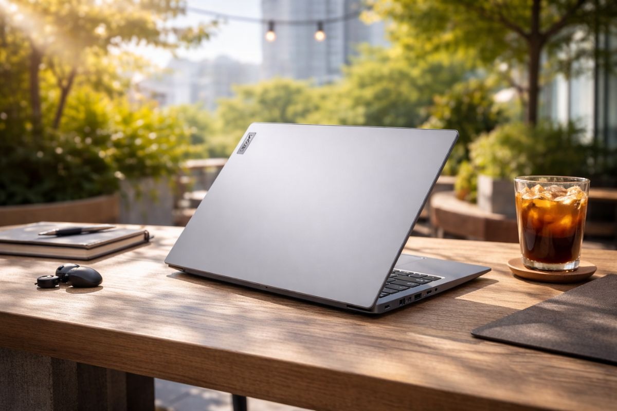Ngoại hình thanh lịch của Lenovo V14 G5 IRL 83HD003EVA