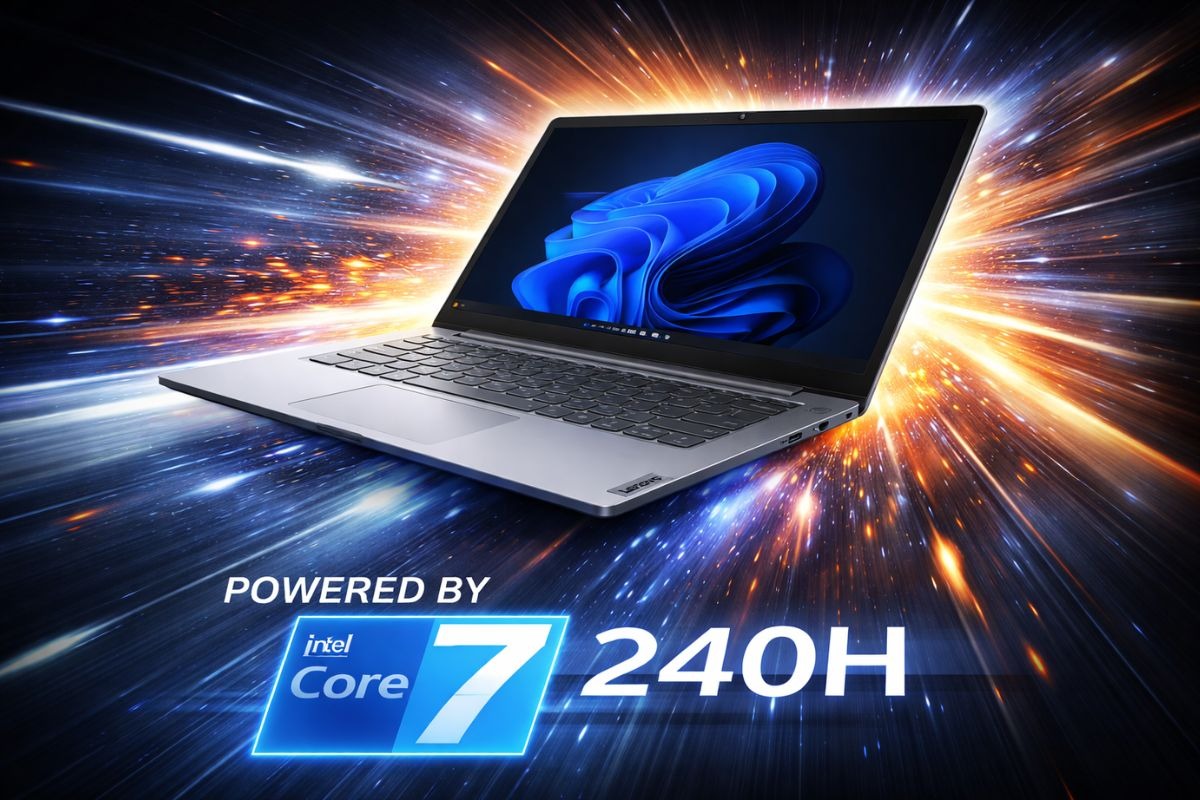 Lenovo V14 G5 IRL 83HD003EVA sử dụng vi xử lý Intel Core 7 240H mạnh mẽ