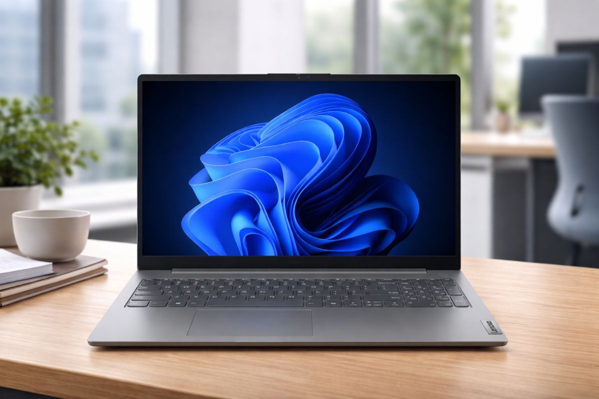 Lenovo V15 G5 IRL 83HF00BXVN sử dụng màn hình Full HD sắc nét